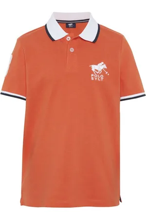 Polo Sylt Poloshirt mit Logo-Stickerei und Kontrast-Akzenten - Verkäufer: Bay City Textilhandels GmbH