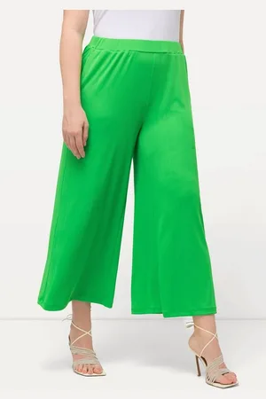 Ulla Popken Funktionshose Culotte Struktur wadenlang gerades Bein - Verkäufer: Popken Fashion Group