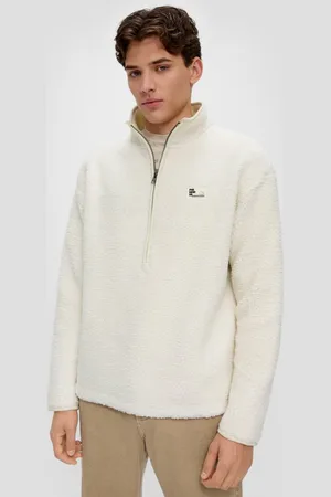 QS by s.Oliver Sweatshirt Sweatshirt aus Teddy Label-Patch - Verkäufer: s.Oliver