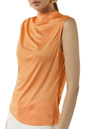 Comma, Wasserfallshirt ohne Ärmel