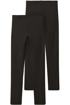 NAME IT Leggings NKFVIVIAN 2P LEGGING (Spar-Set, 2-tlg., Doppelpack) weich, schlank, elastisch - Verkäufer: Familiennestkindermode