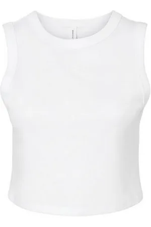 Bella + Canvas Tanktop Women´s Micro Rib Muscle Crop Tank Damen Top - Verkäufer: Rexlander