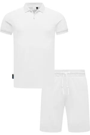 Ragwear Poloshirt Set Porpi (2-tlg) Modisches Herren Set aus Hemd und kurzer Hose