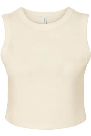 Bella + Canvas Tanktop Women´s Micro Rib Muscle Crop Tank Damen Top - Verkäufer: Rexlander
