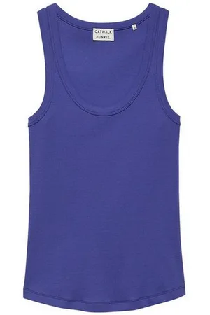 Catwalk Junkie Shirttop - Ripp Tanktop - geripptes Tank Top - Ärmelloses Top - Verkäufer: Schneider Fashion Store