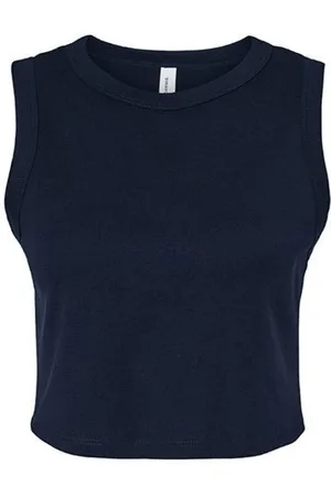 Bella + Canvas Tanktop Women´s Micro Rib Muscle Crop Tank Damen Top - Verkäufer: Rexlander