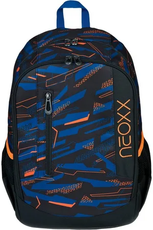 NEOXX Schulrucksack Flow, Streetlight, teilweise aus recyceltem Material