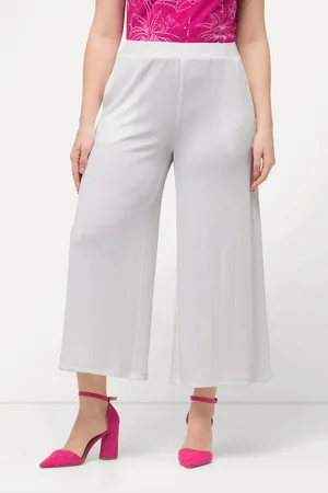 Ulla Popken Funktionshose Culotte Struktur wadenlang gerades Bein - Verkäufer: Popken Fashion Group