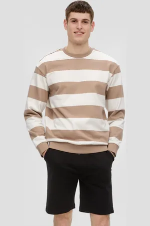 QS by s.Oliver Sweatshirt Sweatshirt aus Baumwollmix Label-Patch - Verkäufer: s.Oliver