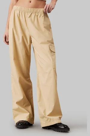 Calvin Klein Cargohose COTTON UTILITY CARGO PANTS mit Logoprägung