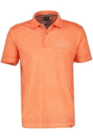 Lerros Poloshirt Poloshirt mit Brustprint