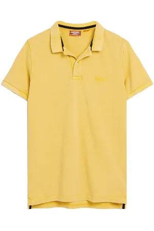 Superdry Poloshirt Herren Polo VINT DESTROY POLO Pigment Yellow - Verkäufer: Fashioncode