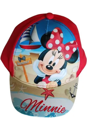 Disney Baseball Cap Minnie Maus Kappe "Summer" Rot, Gr. 48 - Verkäufer: Krocoworld