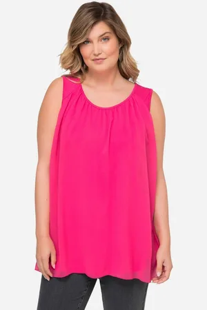 Miamoda Longtop Top A-Linie Rundhals ärmellos - Verkäufer: Popken Fashion Group
