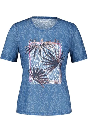 Gerry Weber T-Shirt 270088-44065 Frontprint - Verkäufer: MichaelaX-Fashion-Trade