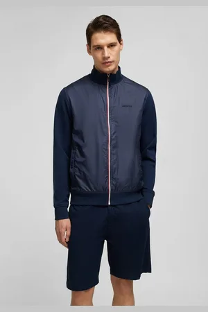 Daniel Hechter Sweatjacke mit Materialmix-Einsatz - Verkäufer: GUTEMARKEN