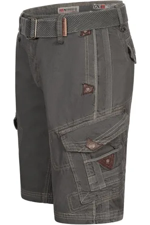Geographical Norway Shorts Herren Cargo Shorts kurze Hose knielang Short Bermuda Sommer Freizeit - Verkäufer: fashion-victim-style