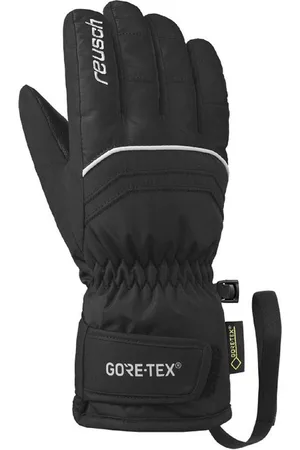 Reusch Skihandschuhe Tommy GTX Velcro Junior - Kinder Skihandschuhe - black/white - Verkäufer: beim-schaeftlmaier