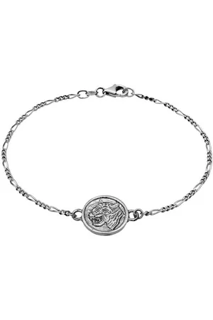 Haze & Glory Silberarmband Münze - Tiger 925 Silber, Tiger - Verkäufer: JULIE & GRACE GmbH