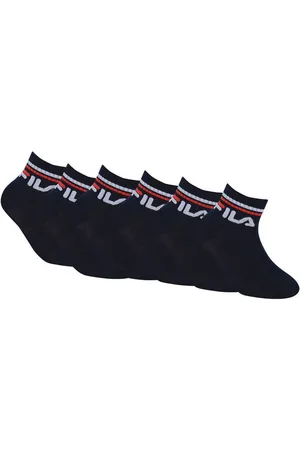 Fila Kurzsocken (6er Pack) mit eingestricktem Logo im Bündchen, Kindersocken