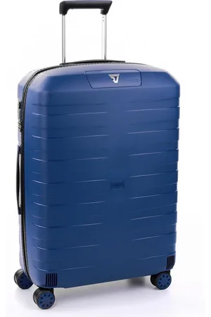 Roncato Koffer Trolley BOX 4.0 M, 4 Rollen, Reisegepäck, Aufgabegepäck, Volumenerweiterung, TSA Schloss