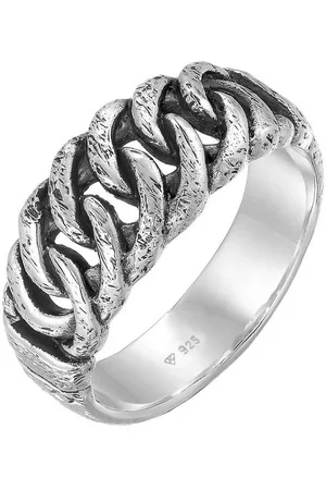 Haze & Glory Silberring Herren - Chain Game 925 Silber, Twisted - Verkäufer: JULIE & GRACE GmbH