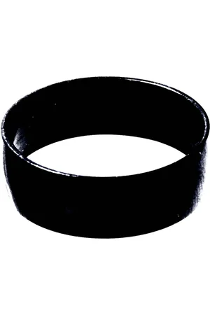 Kiss of Leather Fingerring schlichter schwarzer RING 2 - EDELSTAHL - Verkäufer: