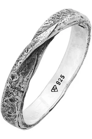 Haze & Glory Silberring Herren Bandring - Twisted 925 Silber - Verkäufer: JULIE & GRACE GmbH