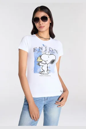 KangaROOS Kurzarmshirt mit lizensiertem Snoopy Print Originaldesign