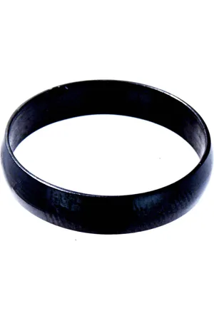 Kiss of Leather Fingerring Schlichter Schwarzer RING 1 - EDELSTAHL - Verkäufer: