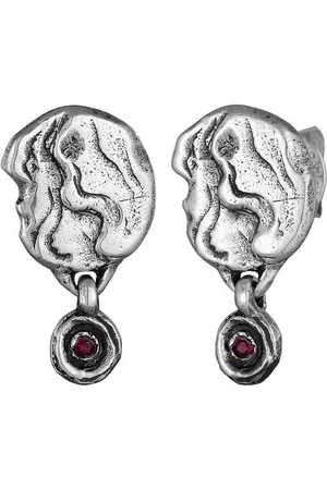 Haze & Glory Paar Ohrhänger Rubin Rot - Jamilla Red Ruby 925 Silber - Verkäufer: JULIE & GRACE GmbH