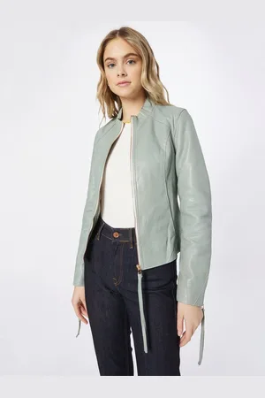 Freaky Nation Lederjacke »New Elina-FN« schöne Zipper-Bändchen - Verkäufer: Lederjackenstore