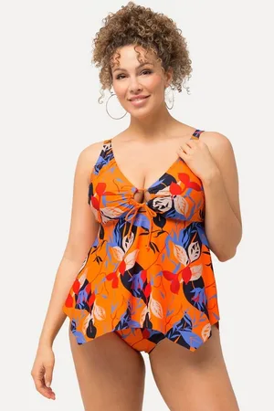 Ulla Popken Tankini Tankini Blätter Softcups Träger verstellbar - Verkäufer: Popken Fashion Group
