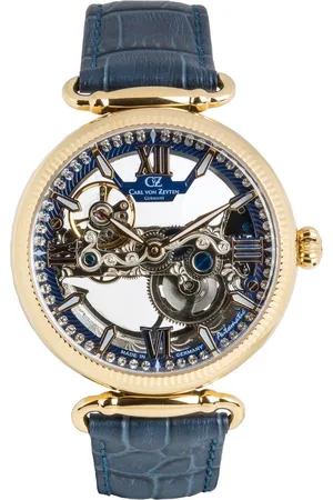 CARL VON ZEYTEN Automatikuhr Häusern CVZ0083GBLS, Armbanduhr, mechanische Uhr, Damenuhr, Made in Germany