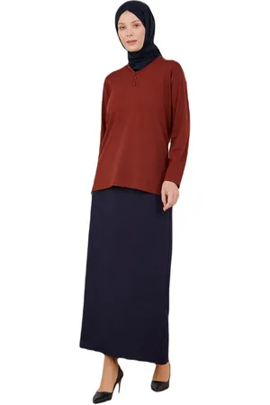 Armine Longshirt Armine Top Damen, Premium Gekämmte Baumwolle, Schmucklos Langarmshirt - Verkäufer: MegaMerchant