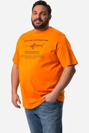 Boston Park T-Shirt T-Shirt Halbarm Fisch Print bis 84/86 - Verkäufer: Popken Fashion Group