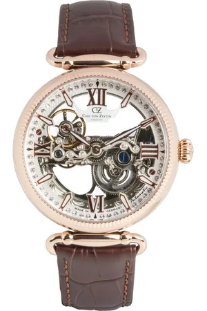 CARL VON ZEYTEN Automatikuhr Häusern CVZ0083RWHS, Armbanduhr, mechanische Uhr, Damenuhr, Made in Germany