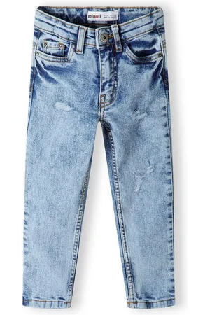 Minoti Regular-fit-Jeans Durchgescheuerte Jeans (2y-14y) - Verkäufer:
