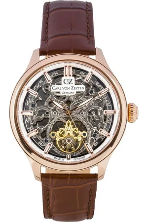 CARL VON ZEYTEN Automatikuhr St. Georgen CVZ0014RSLS, Armbanduhr, mechanische Uhr, Herrenuhr, Made in Germany