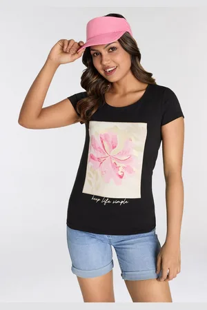 Laura Scott T-Shirt mit modischem Frontprint