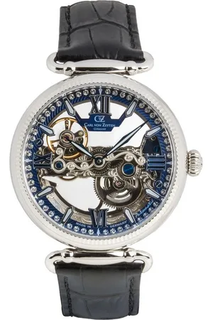 CARL VON ZEYTEN Automatikuhr Häusern CVZ0083BLS, Armbanduhr, mechanische Uhr, Damenuhr, Made in Germany