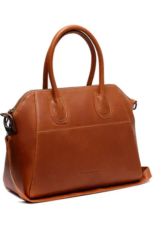 Chesterfield Henkeltasche Marsala, Leder - Verkäufer: WE LOVE BAGS
