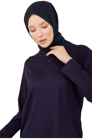 Armine Longshirt Armine Top Damen, Premium Gekämmte Baumwolle, Schmucklos Langarmshirt - Verkäufer: MegaMerchant