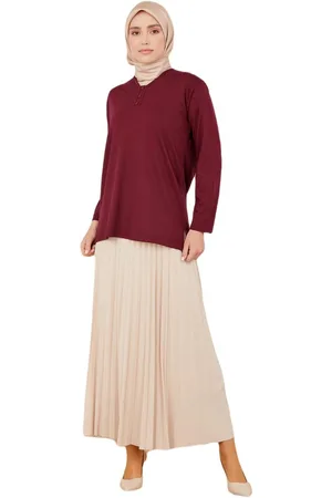 Armine Longshirt Armine Top Damen, Premium Gekämmte Baumwolle, Schmucklos Langarmshirt - Verkäufer: MegaMerchant
