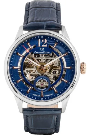 CARL VON ZEYTEN Automatikuhr Schramberg CVZ0080BLRS, Armbanduhr, mechanische Uhr, Herrenuhr, Made in Germany