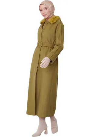 Armine Langmantel Armine Mobile Furry Fit Mantel – Moderne und elegante Hijab-Mode - Verkäufer: MegaMerchant