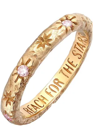 Haze & Glory Fingerring Smaragd - Reach for the Stars 375 Gelbgold, Statement - Verkäufer: JULIE & GRACE GmbH