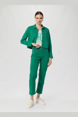 Comma, Stoffhose Straight-Leg-Hose aus Lyocellmix Garment Dye - Verkäufer: s.Oliver