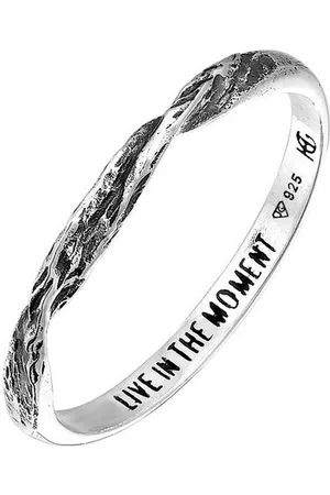 Haze & Glory Fingerring Bandring gedreht - Moment 925 Silber, Twisted - Verkäufer: JULIE & GRACE GmbH