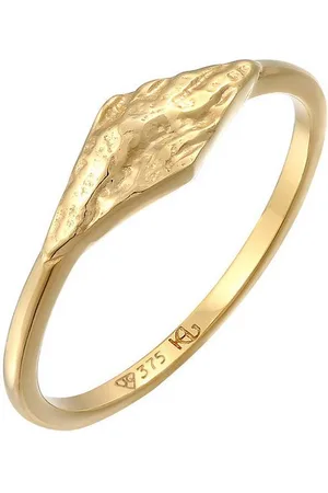 Haze & Glory Fingerring Siegelring Marquis - Gratitude 375 Gelbgold, Geo - Verkäufer: JULIE & GRACE GmbH